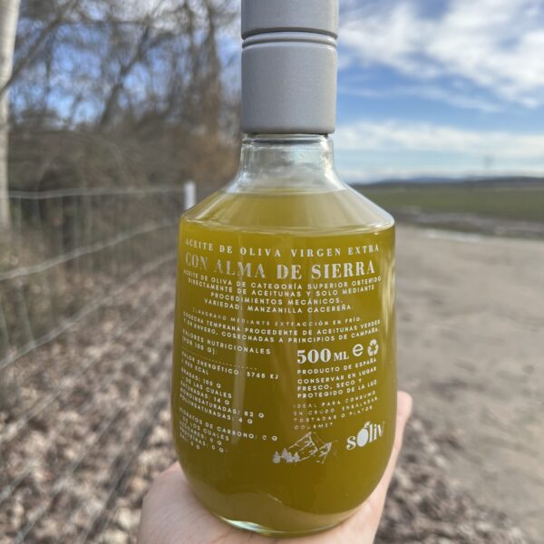 Aceite de oliva virgen extra SIN FILTRAR